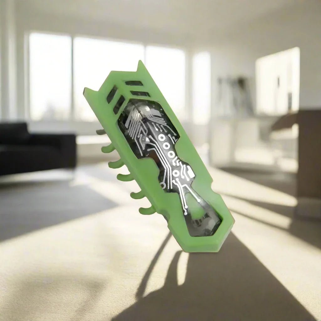 Jouet pour Chat - MiniInsecteToy™ - Scarabée Vert - La Citée Chat