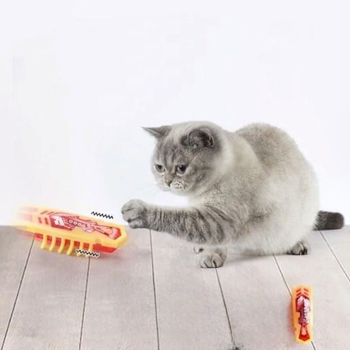 Jouet pour Chat - MiniInsecteToy™ - Scarabée Jaune - La Citée Chat