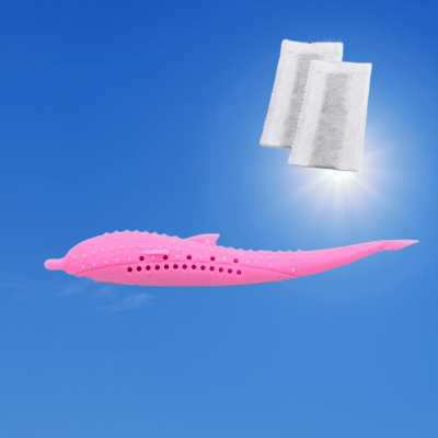 Jouet Interactif Chat - CatnipToys™ - Rose - La Citée Chat