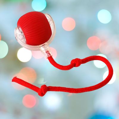 Jouet pour Chat - CatToysBall™ - Rouge - La Citée Chat