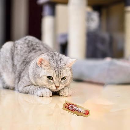 Jouet pour Chat - MiniInsecteToy™ - Scarabée Jaune - La Citée Chat